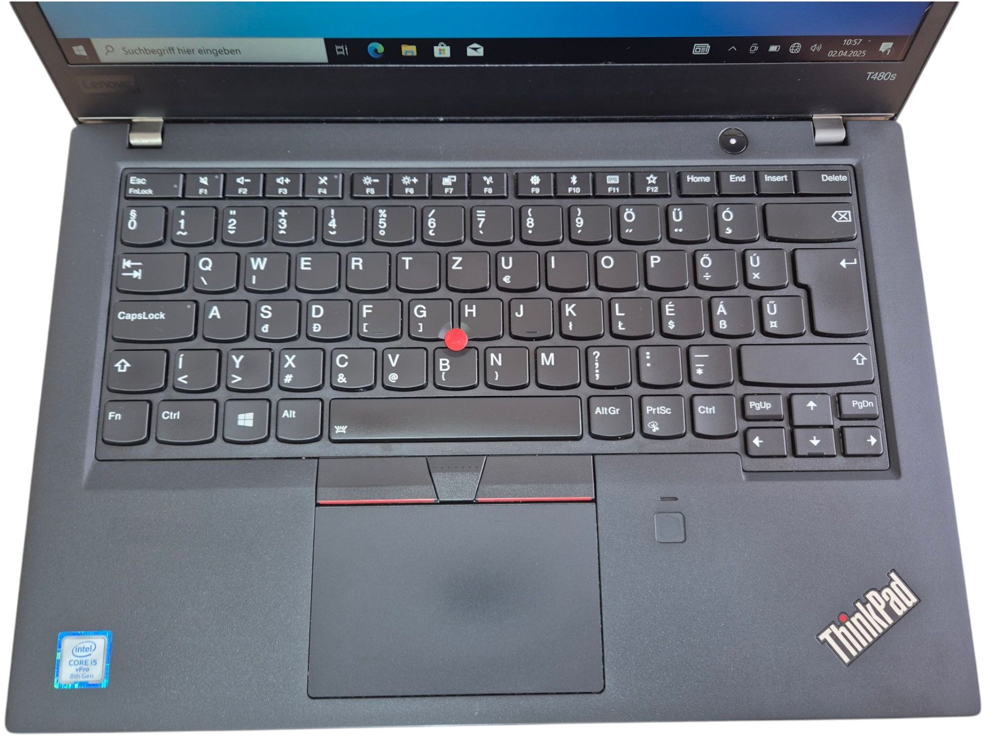 Lenovo T480S | i5 8350U | 8Gb RAM | 256Gb SSD | Full HD