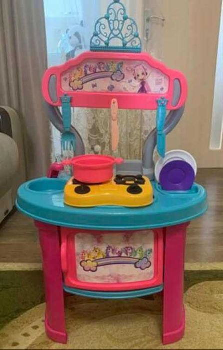 Вълшебна детска кухня за принцеси с 19 части