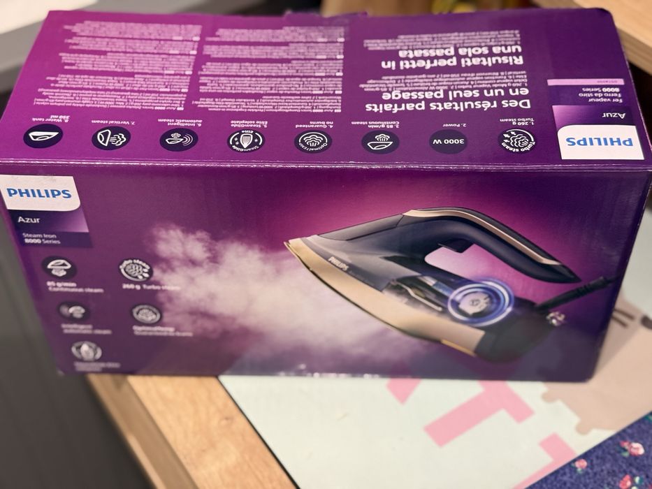 Парна ютия Philips Azur Series 8000 3000w + гарянция