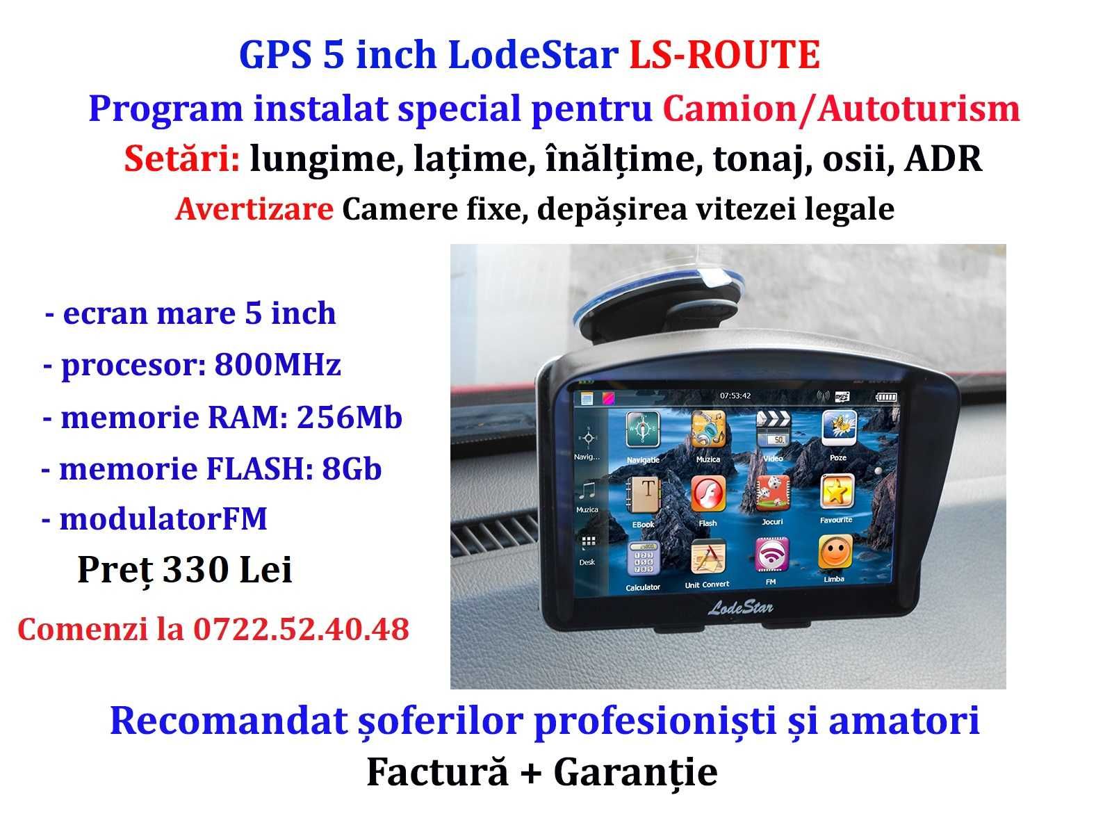 GPS-uri pentru Camion/Duba/BUS & actualizare Harti iGO Primo