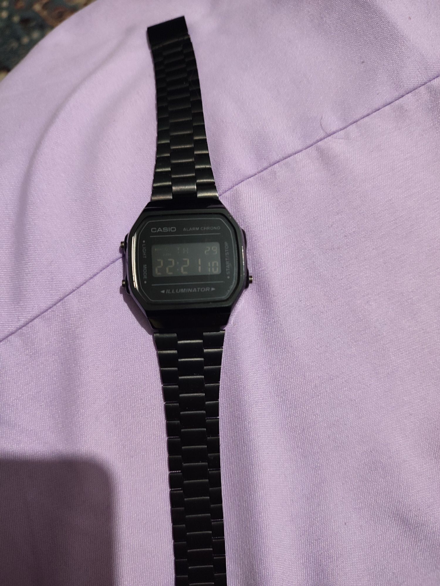 Casio A 168 black