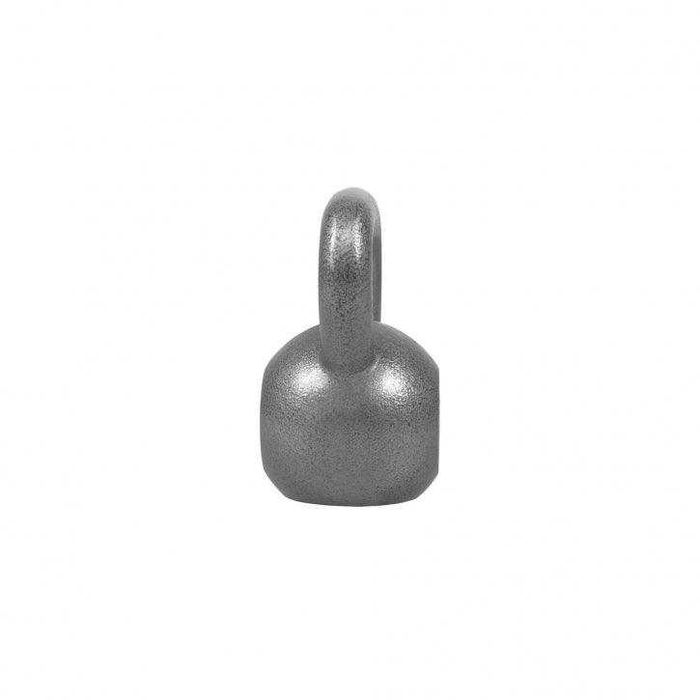 Kettlebell din fier 10 kg Gorilla Sports, gri si negru
