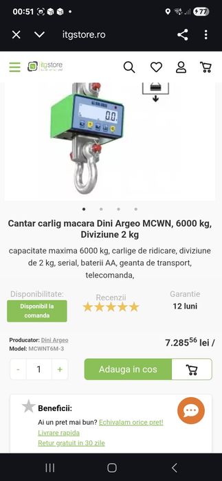 Ofer spre vânzare  Cantare dini argea