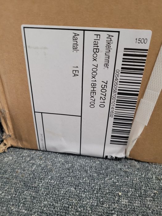 Cutie servere rack flatbox rittal 7507210