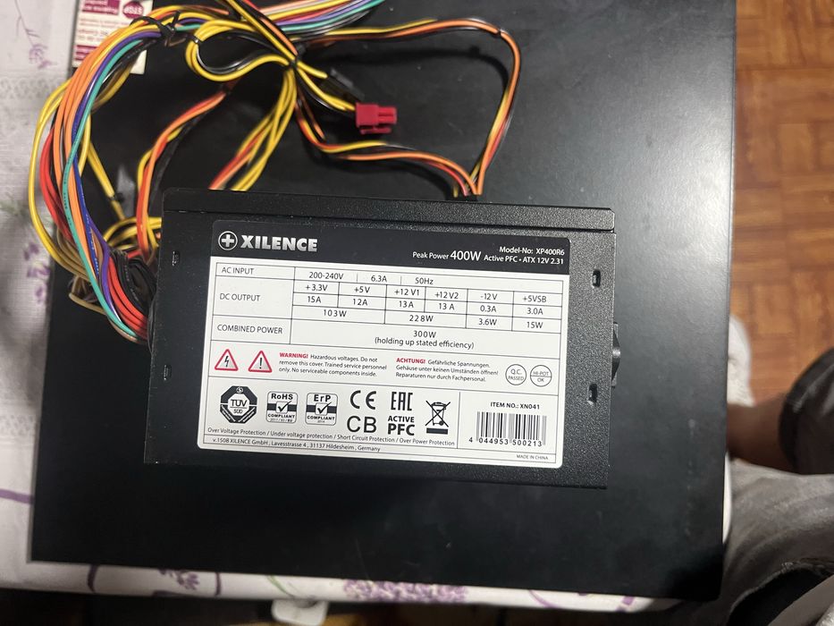 Vand placa de baza cu rami, procesor, placa video si sursa