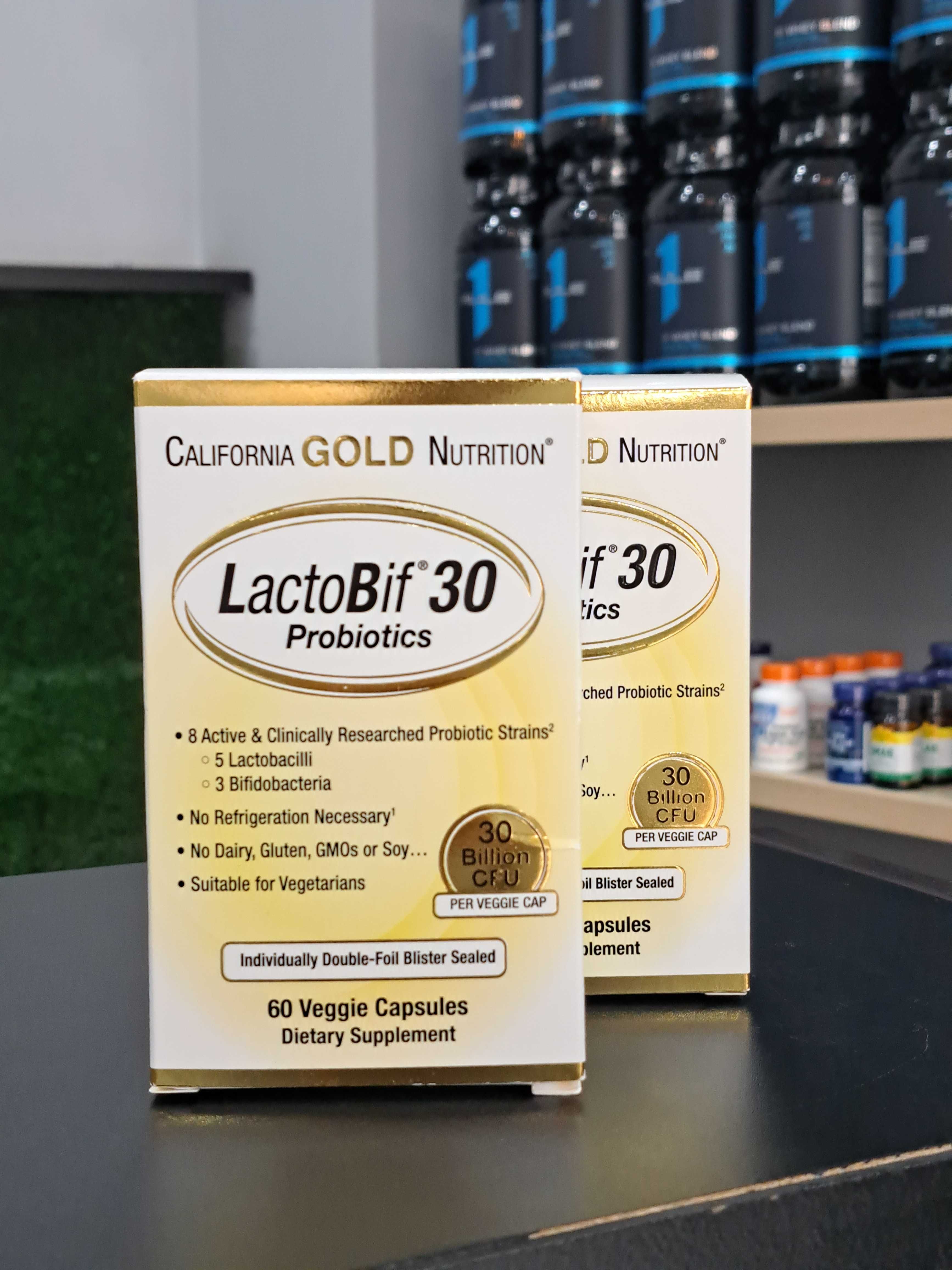 LactoBif Probiotics 30 Billion 60 Veggie Capsules