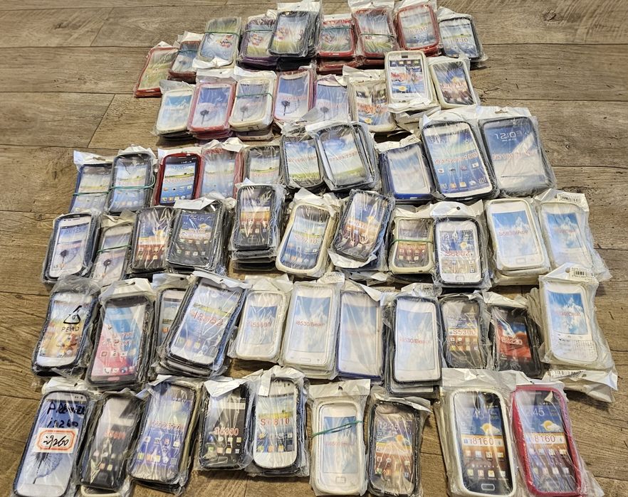 Lot set 50x Huse telefon model S-Line silicon Samsung Iphone Nokia HTC