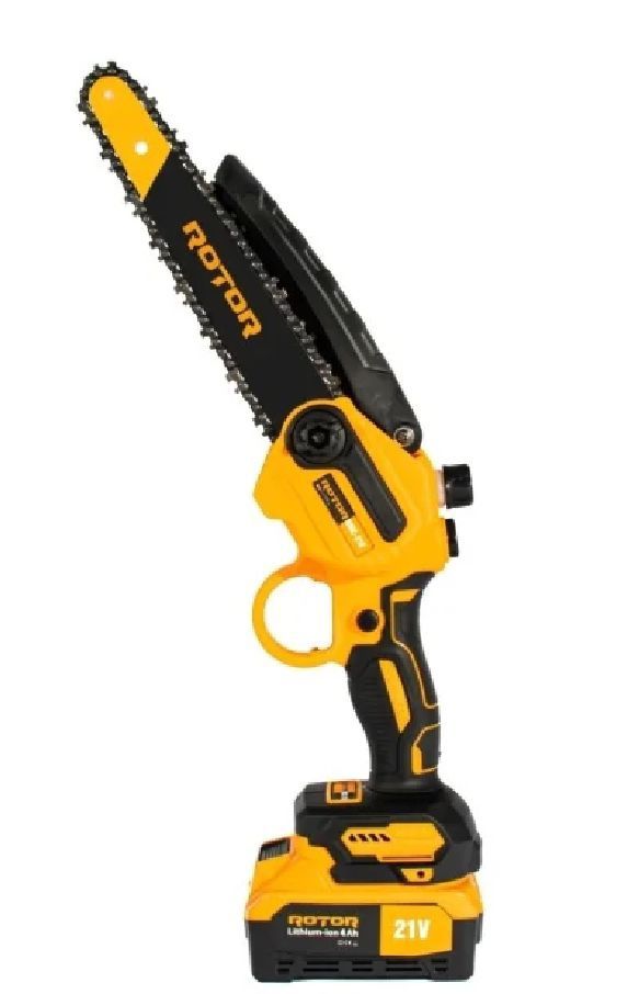 Mini drujba electrica cu 2 acumulatori 21V, 4Ah, 200mm, cutie transpor