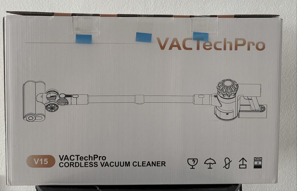 Aspirator Fara Fir 6In1 VacTach Pro V15 Sigilat Oferta