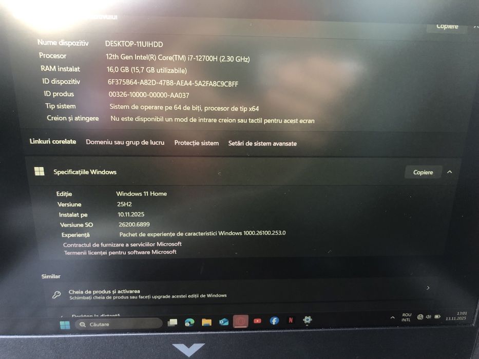 Laptop gaming hp victus