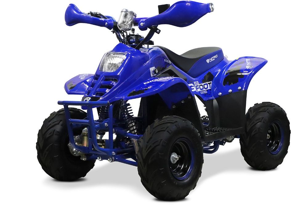 ATV electric ECO Bigfoot 800W 36V cu Baterie Detasabila #Albastru