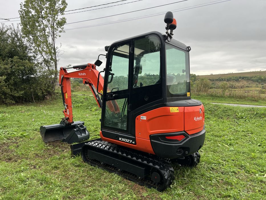 Miniexcavator Kubota KX027-4 2,7tone