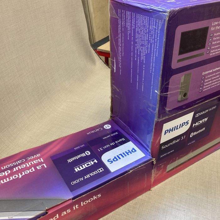 Soundbar philips htl3320