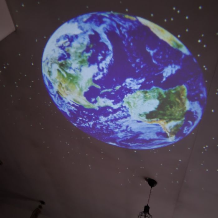 Galaxy проектор въртящ с 12 карти на Космоса