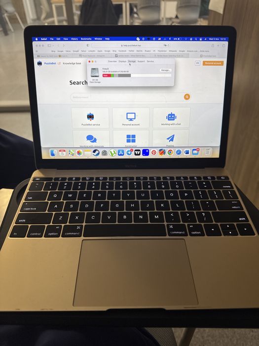 Makbook yaxshi holatda