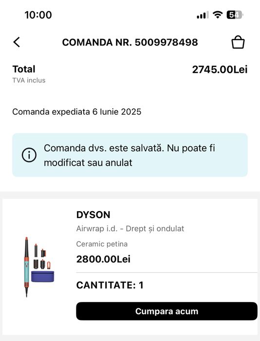 Dyson Airwrap, ca nou