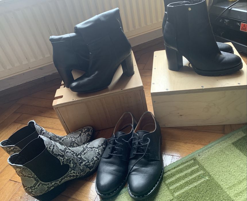 Cizme botine pantofi piele naturala mar 38