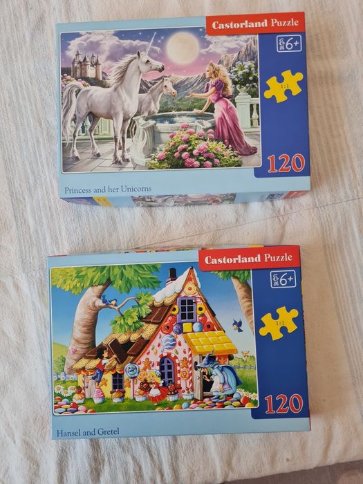 Лот от 7 броя пъзели