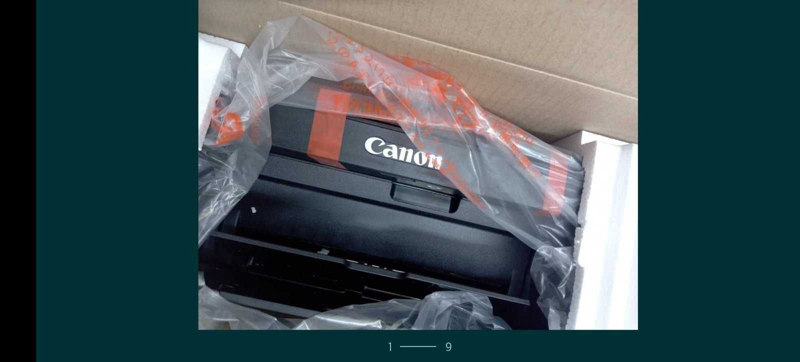 ЧИСТО НОВИ CANON TS3550i и EPSON XP2105 и 2205 с*презареждаеми касети*