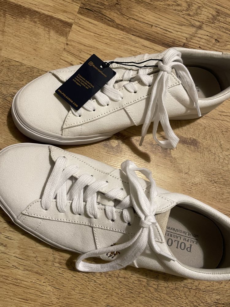 Polo Ralph Lauren Canvas Trainers