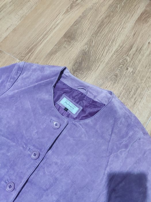 Geaca damă din piele întoarsă Skinwear Copenhagen marimea L