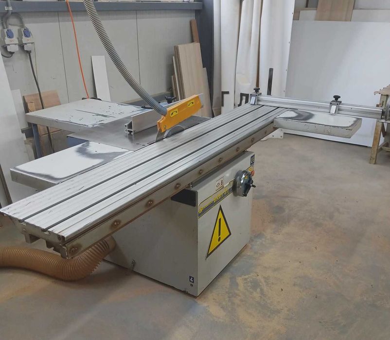 Кантираща машина HIRZT RAM3 и Форматен циркуляр BERNARDO BABY S1