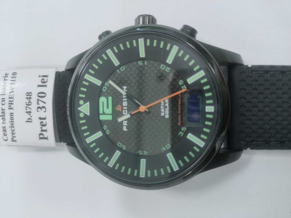 Ceas Precision SOLAR prew11110 Garantie 2 ani! (ag27 Gara2)