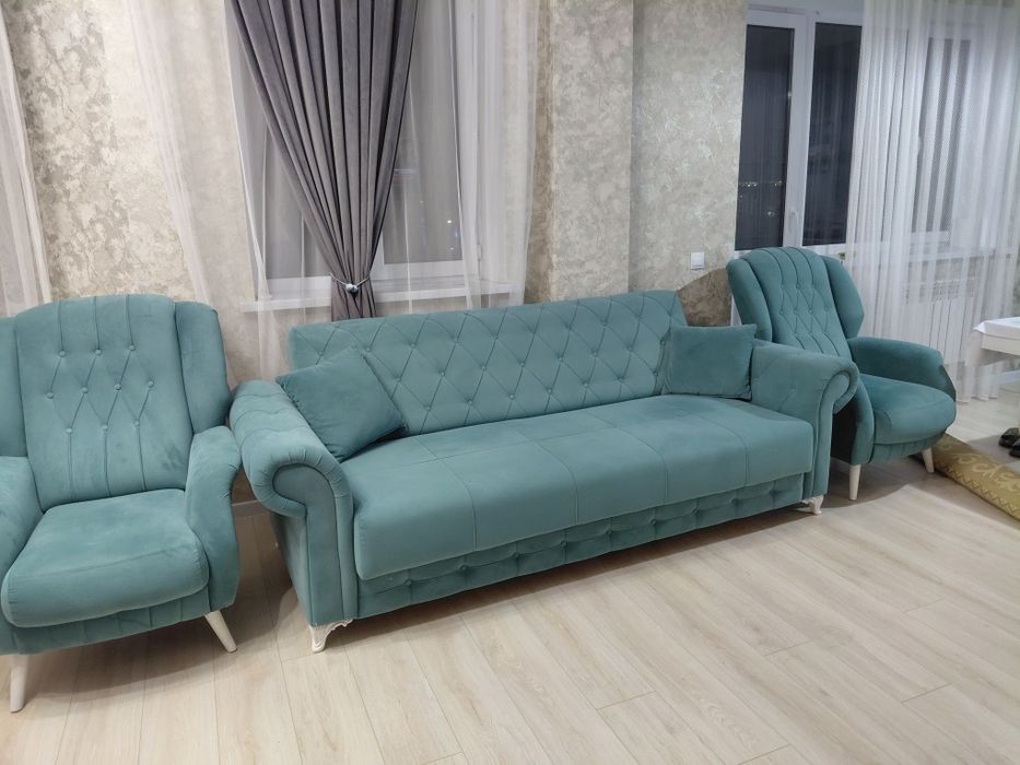 Диван и 2 кресла