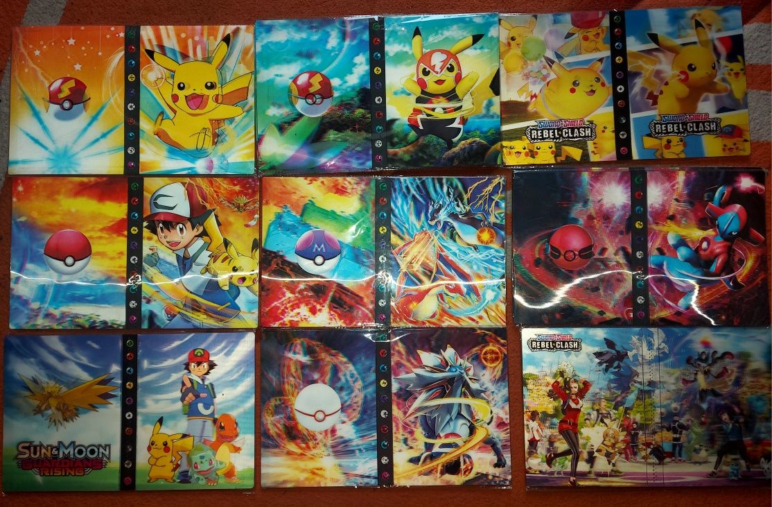 Album/binder pt colecționat cartonase Pokemon