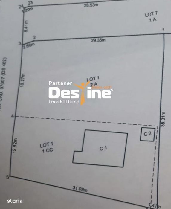 TEREN + casa batraneasca - PROSELNICI, 1075 MP , 64.500 €