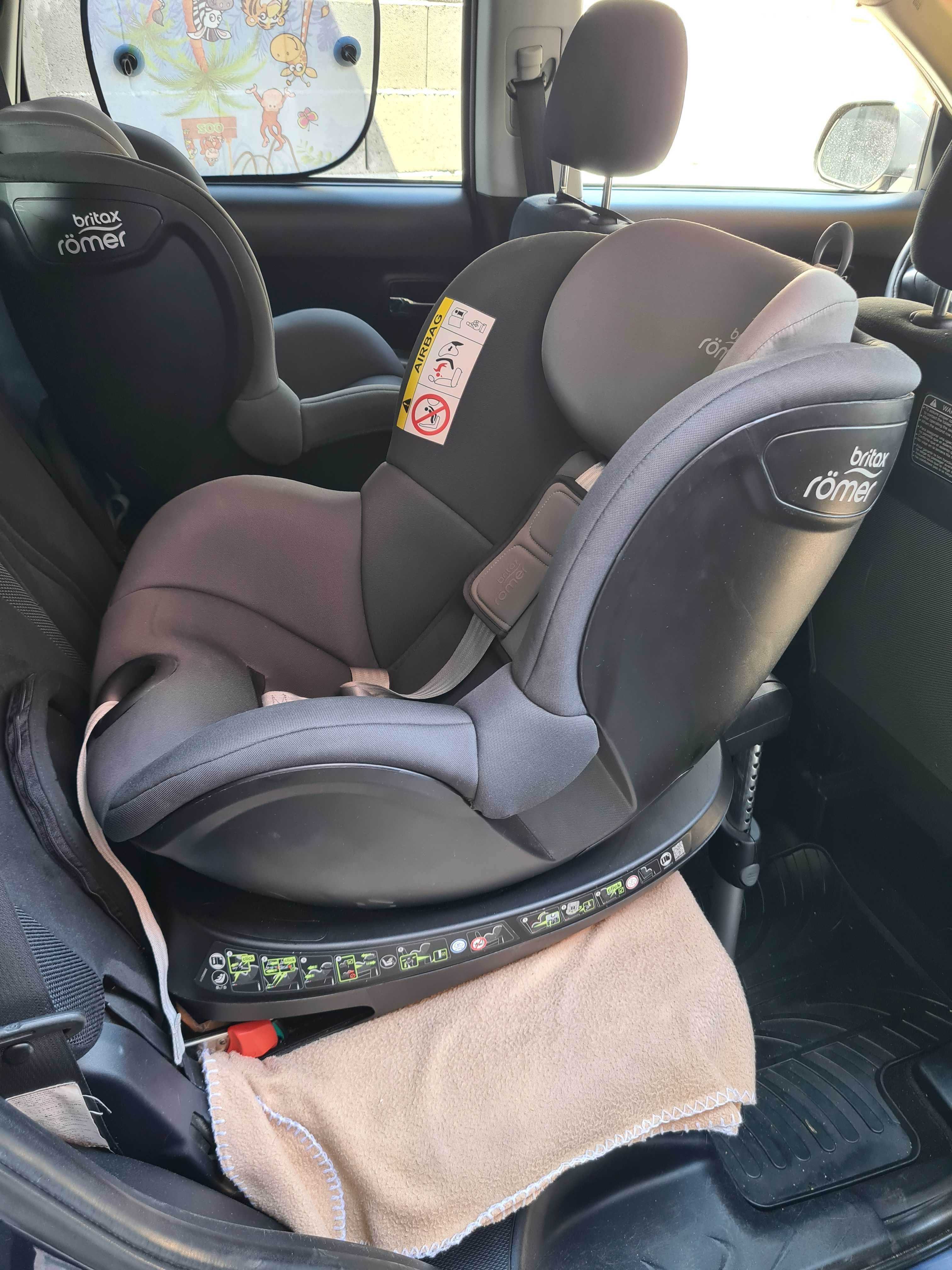 Столче за кола ISOFIX Britax ROMER DUALFIX2 R Storm Grey, 0-18 kg