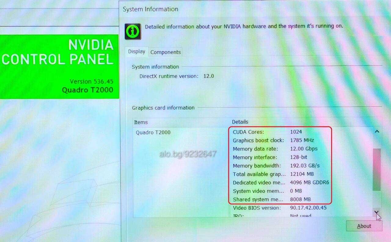 Precision 7550/Core i7-10850H/Quadro T2000/16GB RAM/512GB SSD/15.6 IPS