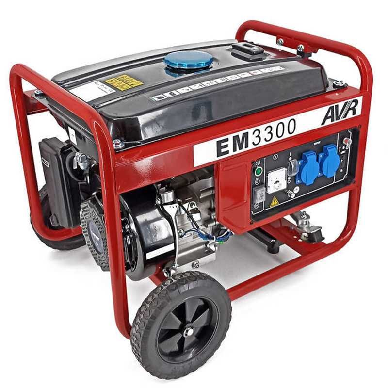 Generator de curent PRAMAC EM3300 AVR Benzina 220V 3 kW Made in Italy