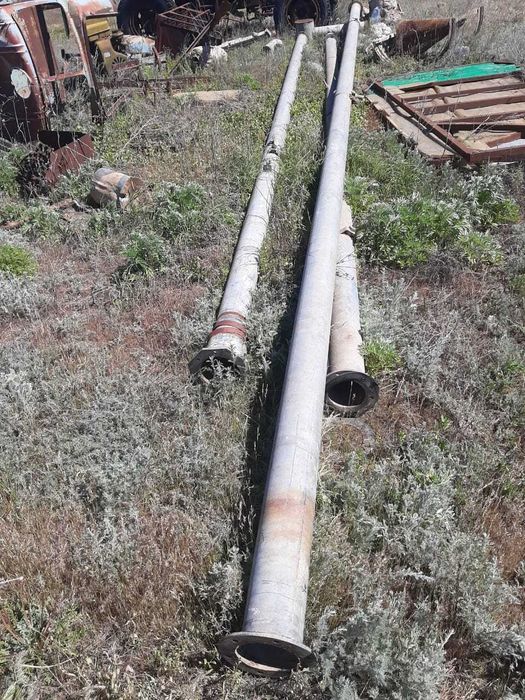 Труба оцинкованные для полива д-180 мм, 10м, толщина 150 мм