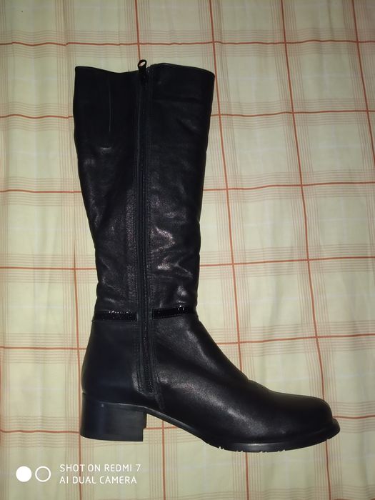 Сапоги зимние женские натуральная кожа