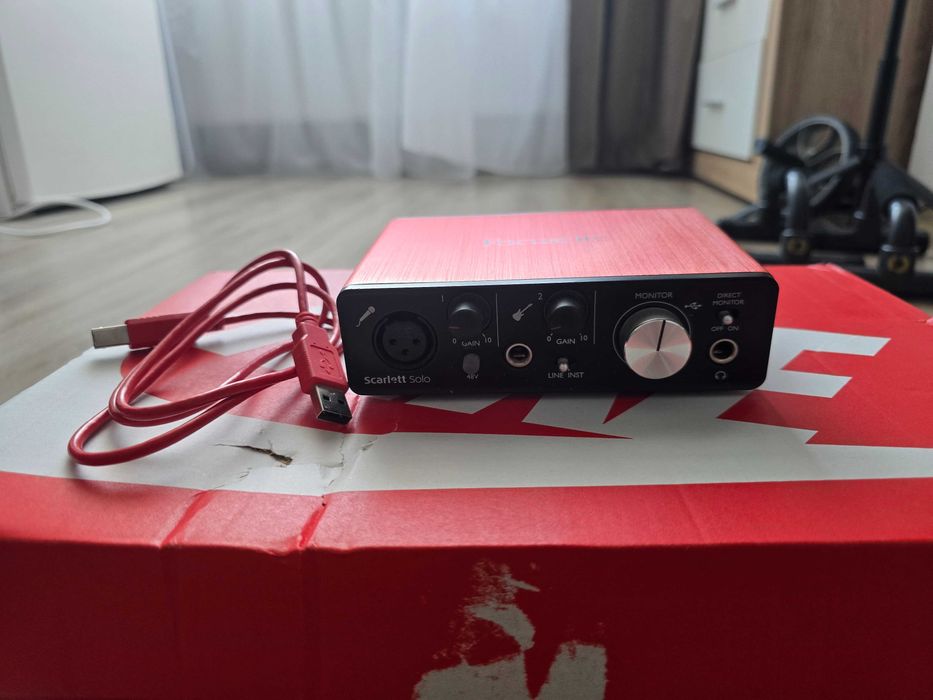 Interfata audio Focusrite 2nd gen