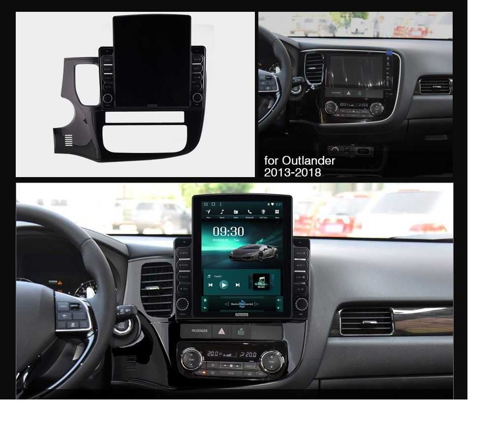 Navigatie Mitsubishi Outlander 3 din 2013 - 2020 Ecran TESLA 9.7 " 4GB