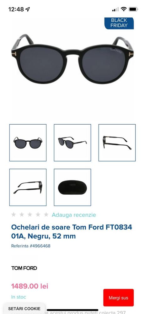 Ochelari Tom Ford 100% originali