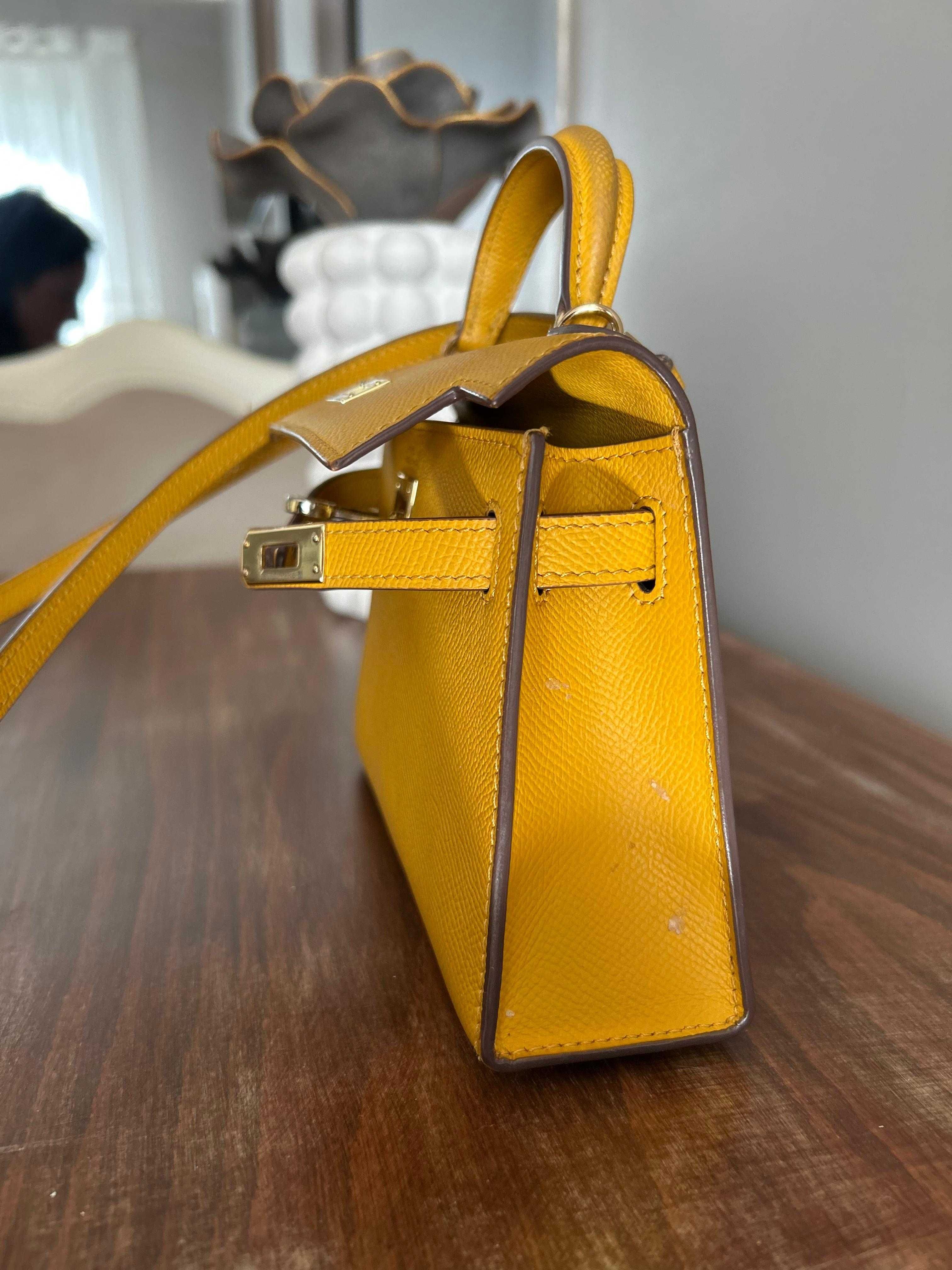 Hermès Mini Kelly II – piele Epsom – Gold Hardware – Anul 2020