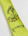 Cravata de Craciun The Grinch originala licentiata Dr. Seuss Satinata