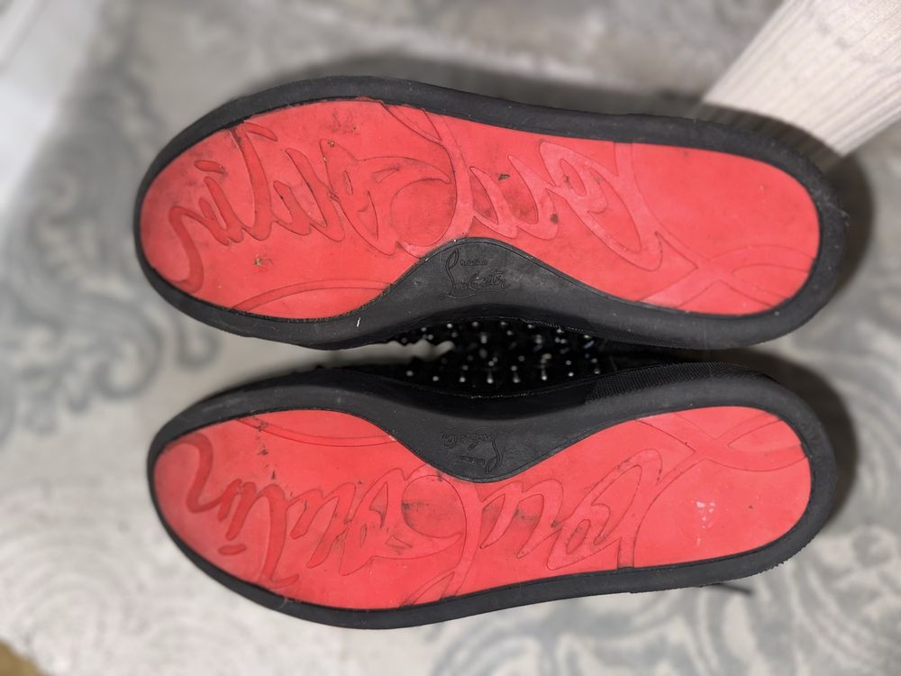 Christian Loubutin Louis Spikes Sneakers