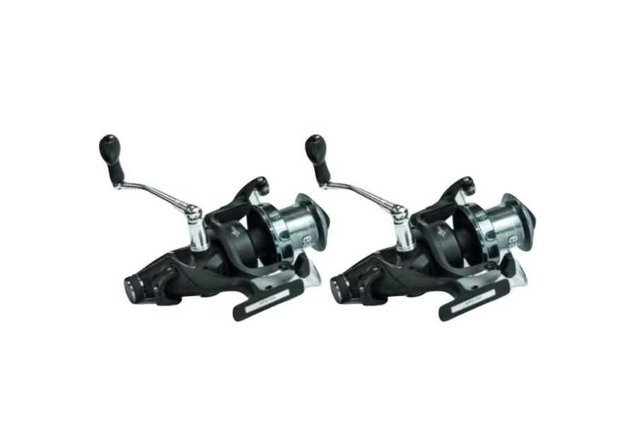 Set 2 Mulinete,  HT6000, baitrunner, 10 rulmenti, tambur longcast