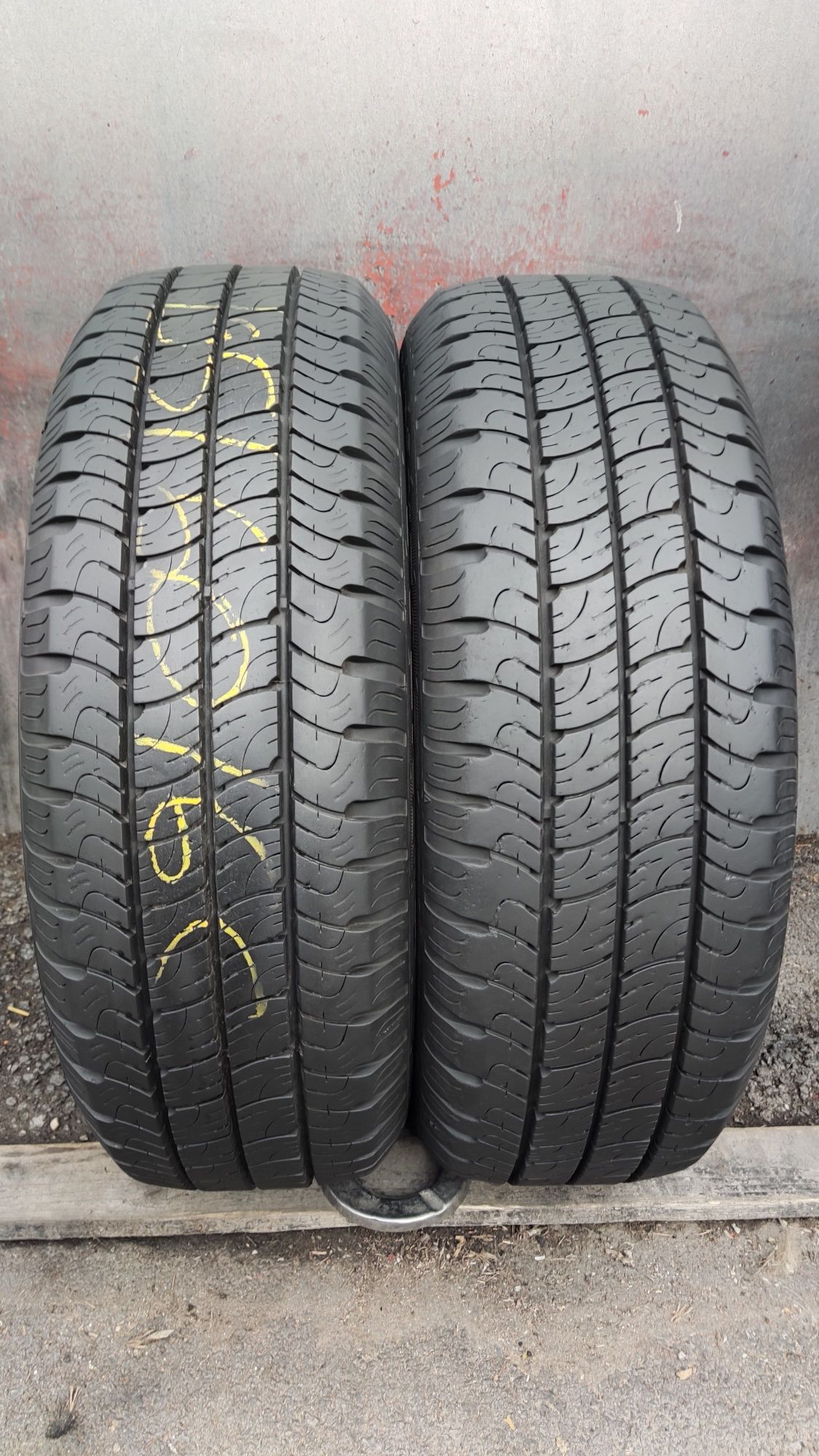 2бр. летни бусови гуми 195/60/16C, GoodYear Cargo Marathon 
dot22
8.2m