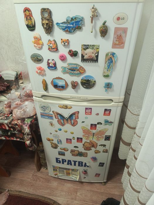 Холодильник в рабочем состоянии.