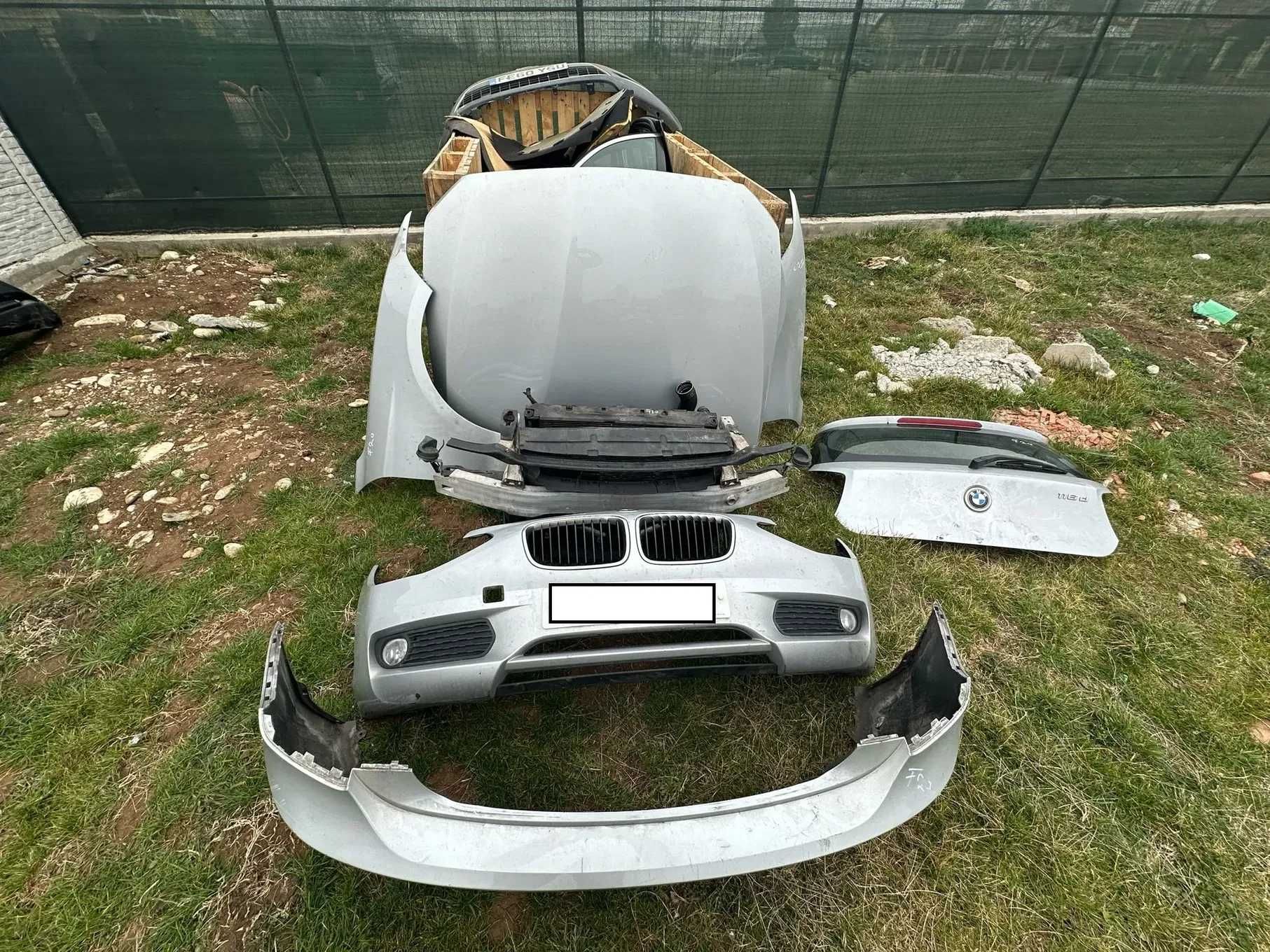 Fata completa: bara aripa far capota trager radiator BMW seria 1 F20