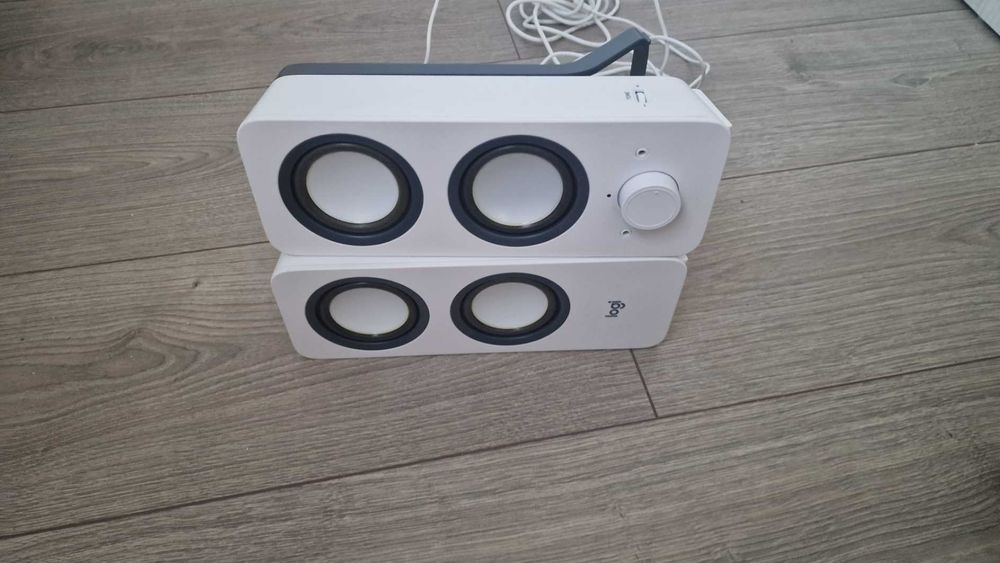 Boxe Logitech 2.0 Z200 10W RMS, Alb - ca noi, impecabile