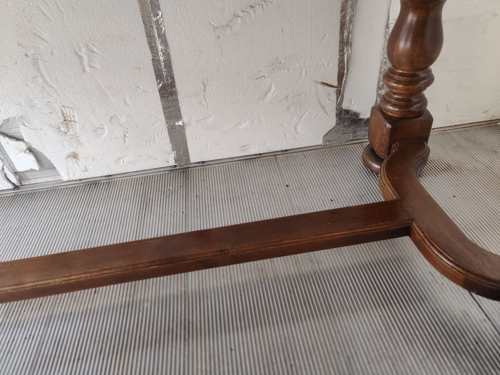Masă veche 220 x 83 cm din lemn masiv de stejar