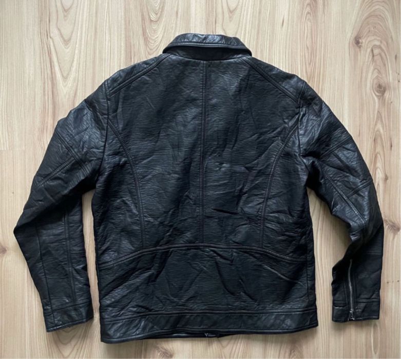 JACK & JONES / мъжко кожено яке XL