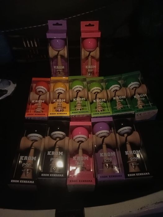 Kendama krom pop
