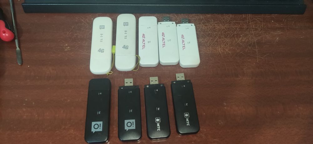 4G Usb Modemlar Wi-Fi lik, Orginal. Universal, hamma sim karta tushadi